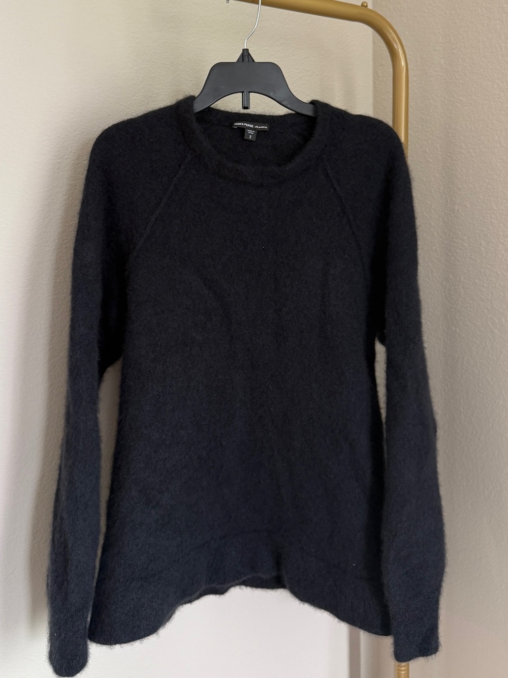 James Perse Navy Wool Sweater (size 2 - xs)
